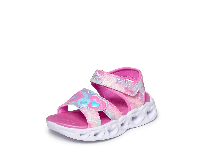 S-Lights Heart Lights Beam Light-Up Sandal - Kids'