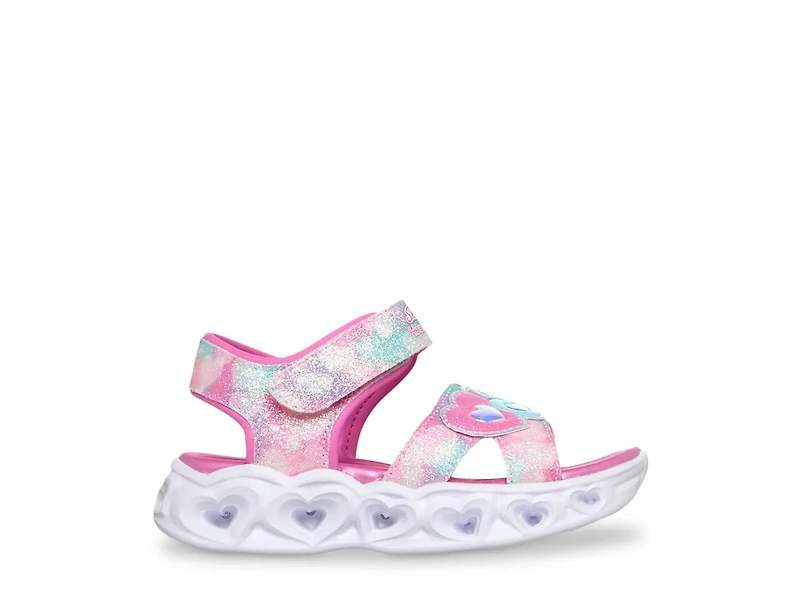 S-Lights Heart Lights Beam Light-Up Sandal - Kids'
