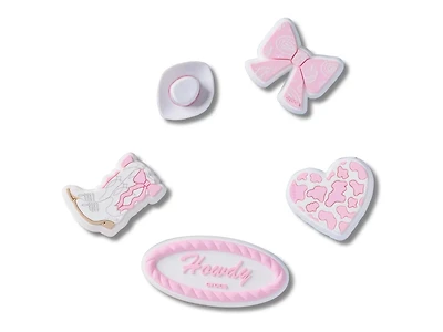 Rodeo Cowgirl Jibbitz Set - 5 Pack
