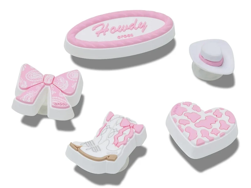 Rodeo Cowgirl Jibbitz Set - 5 Pack