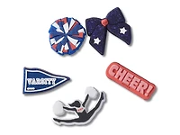 Cheer Jibbitz Set - 5 Pack