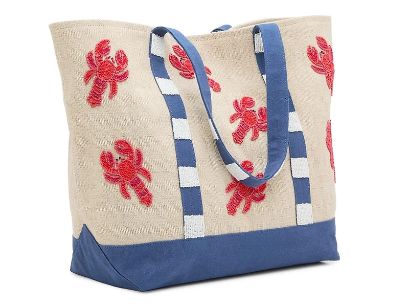 Beaded Lobster Tote