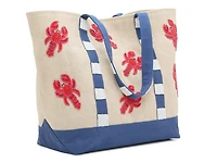 Beaded Lobster Tote
