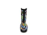 Overlap Flowers Rain Boot - Kids'