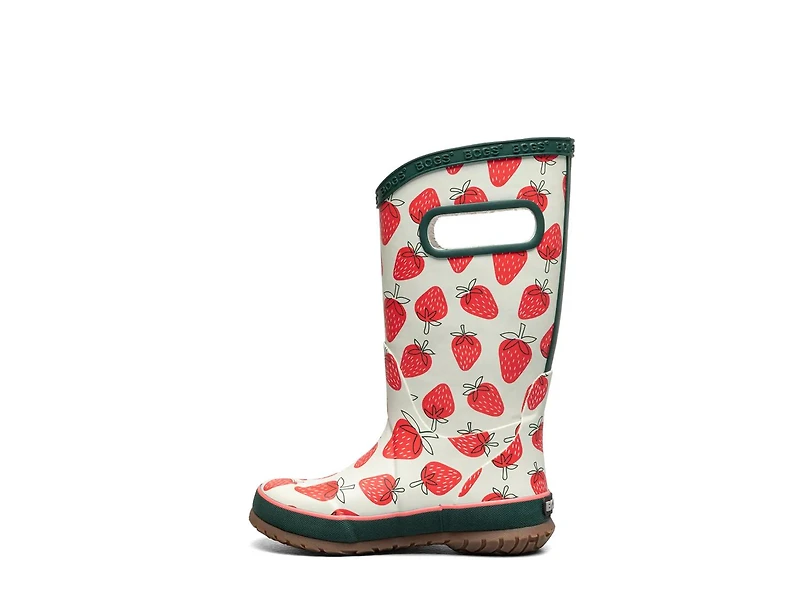 Strawberries Rain Boot - Kids'