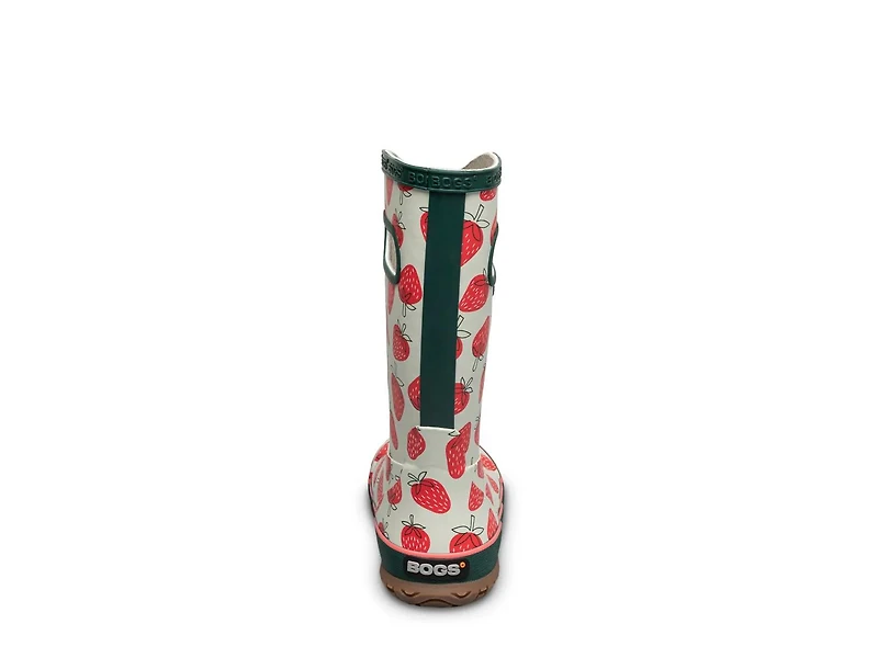 Strawberries Rain Boot - Kids'