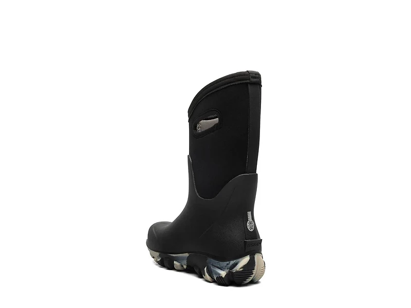Classic Seamless Marble Snow Boot