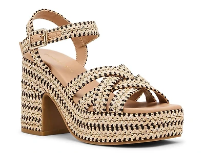 St. Barts Platform Sandal