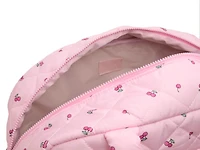 Cherry Quilted Duffle Bag