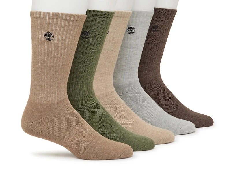 Rivington Men's Crew Socks - 5 Pack