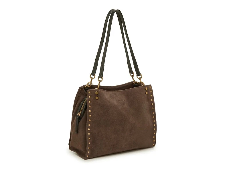 Lenox Suede Satchel