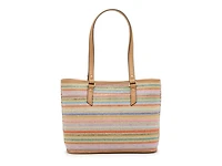 Cut & Sew Straw Tote