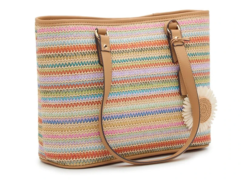 Cut & Sew Straw Tote