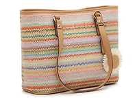 Cut & Sew Straw Tote