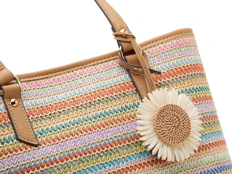 Cut & Sew Straw Tote