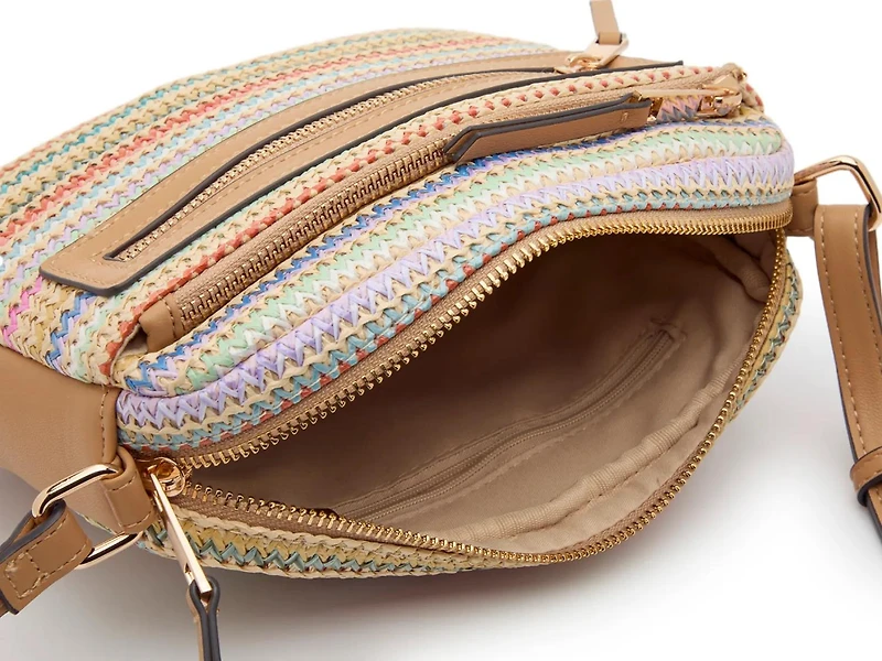 Straw Crossbody Bag
