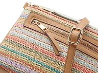 Straw Crossbody Bag