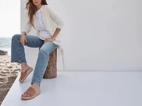 Yasmina Wedge Sandal