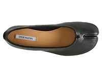 Calico Split Toe Flat