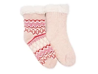 Chenille Eyelash Women's Slipper Socks