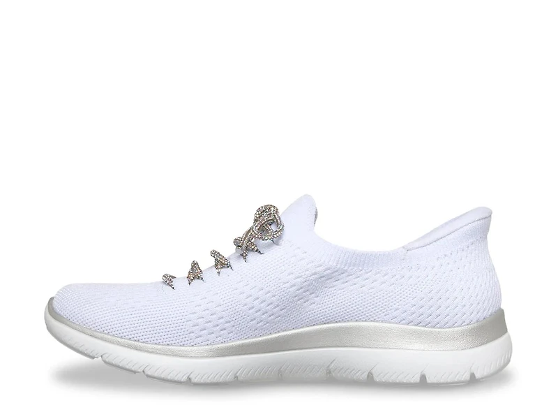 Hands Free Slip-ins Summits Crystal Dream Sneaker - Women's