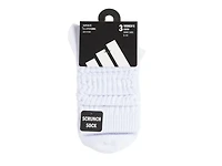 Athletic Scrunch Women's Crew Socks - 3 Pack