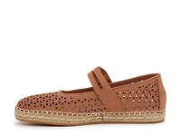 Serenity Espadrille Mary Jane Flat