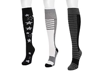 Cotton Women's Compression Knee Socks