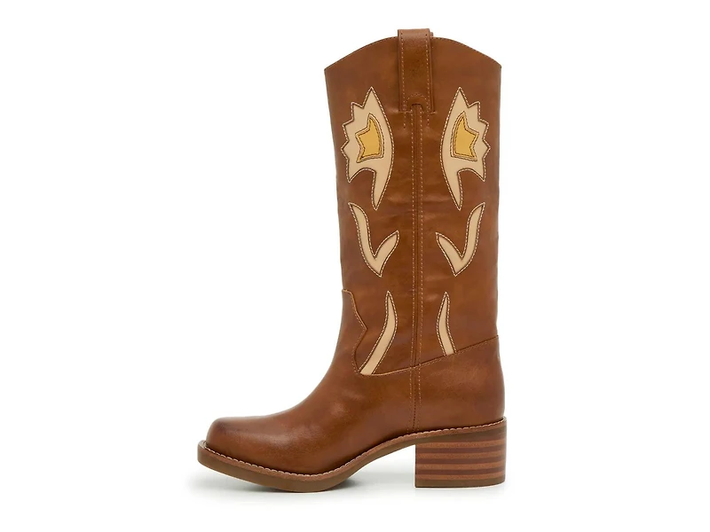 Miranda 10 Flower Western Boot
