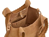 Serena Suede Satchel