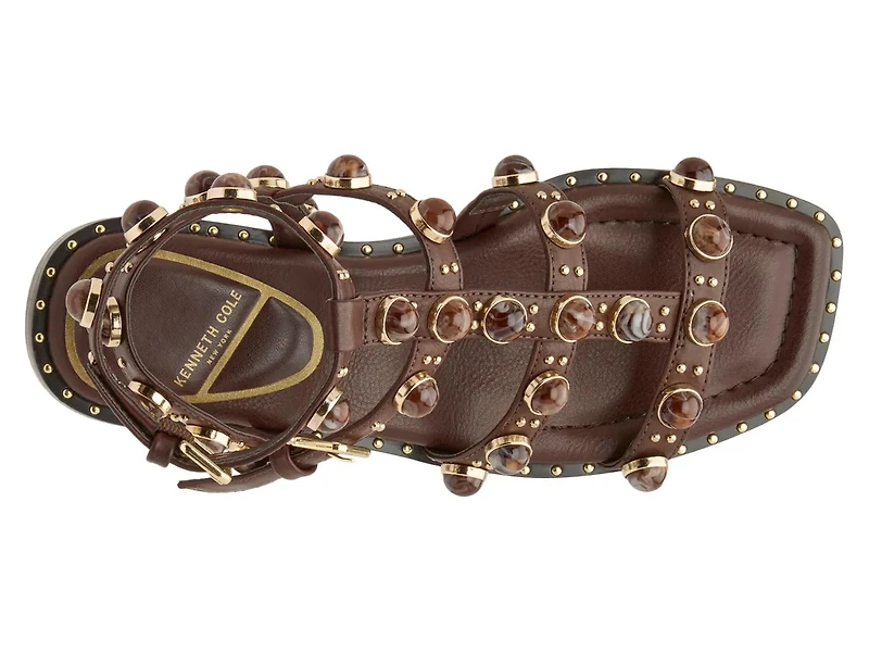 Ruby Stones Gladiator Sandal