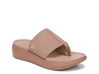 Aqua Wedge Sandal