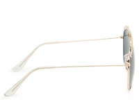 Aviator Sequin Kids' Sunglasses & Hard Case Set