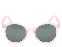 Pink Strawberry Kids' Sunglasses & Hard Case Set