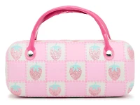 Pink Strawberry Kids' Sunglasses & Hard Case Set