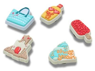 Beachy Fun Jibbitz Set - 5 Pack