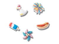 4th of July Jibbitz Set - 5 Pack