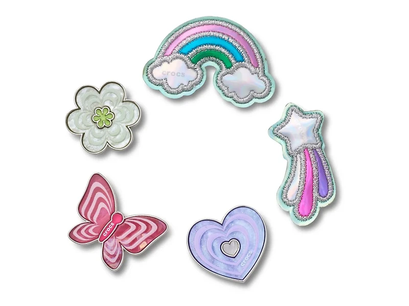 Funky Girls Icon Jibbitz Set - 5 Pack
