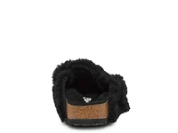Boston Big Buckle Shearling Clog - Women's