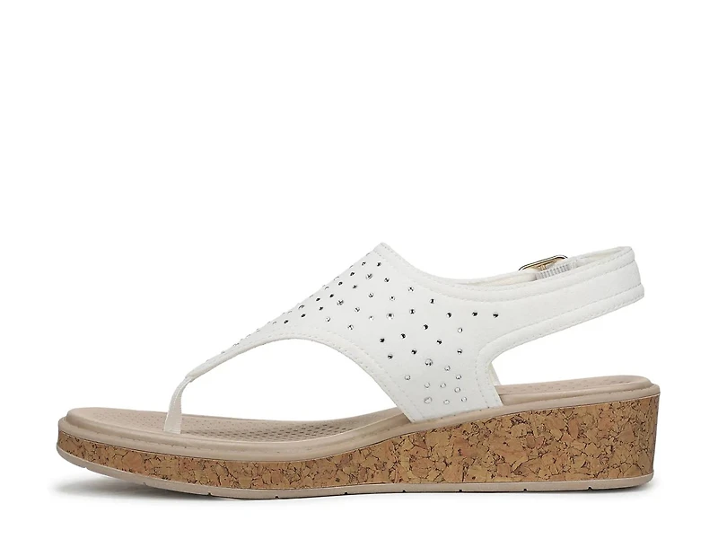 Beachy Bright Wedge Sandal