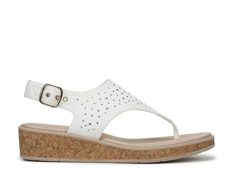 Beachy Bright Wedge Sandal