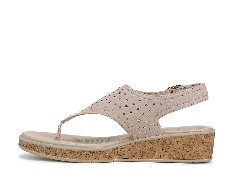 Beachy Bright Wedge Sandal