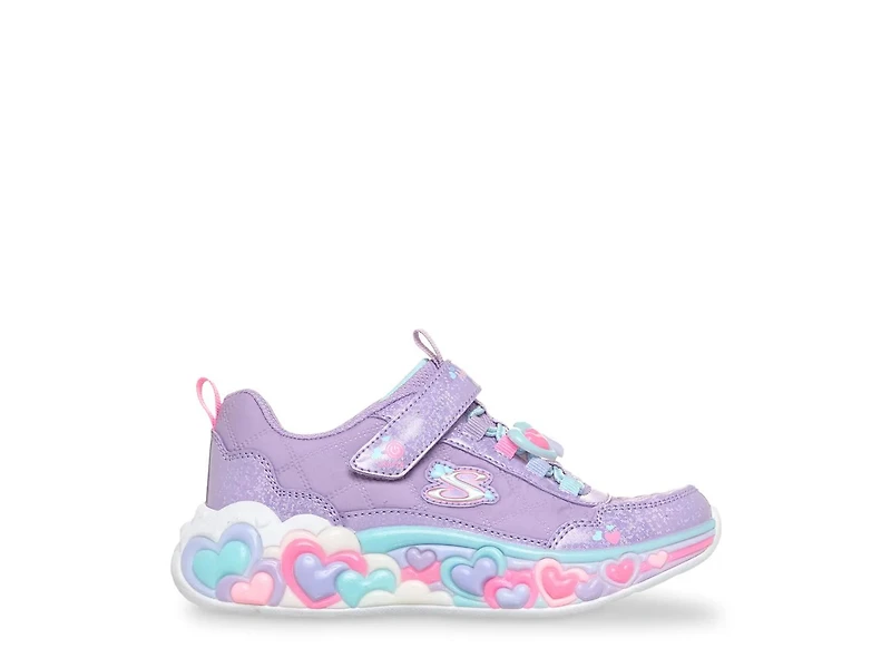 S-Lights: Eternal Heart Lights - Cozy Fit Loveable Sneaker Kids'