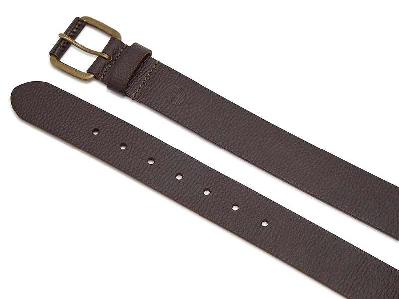 Milled Men's Leather Belt