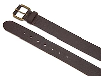 Milled Men's Leather Belt