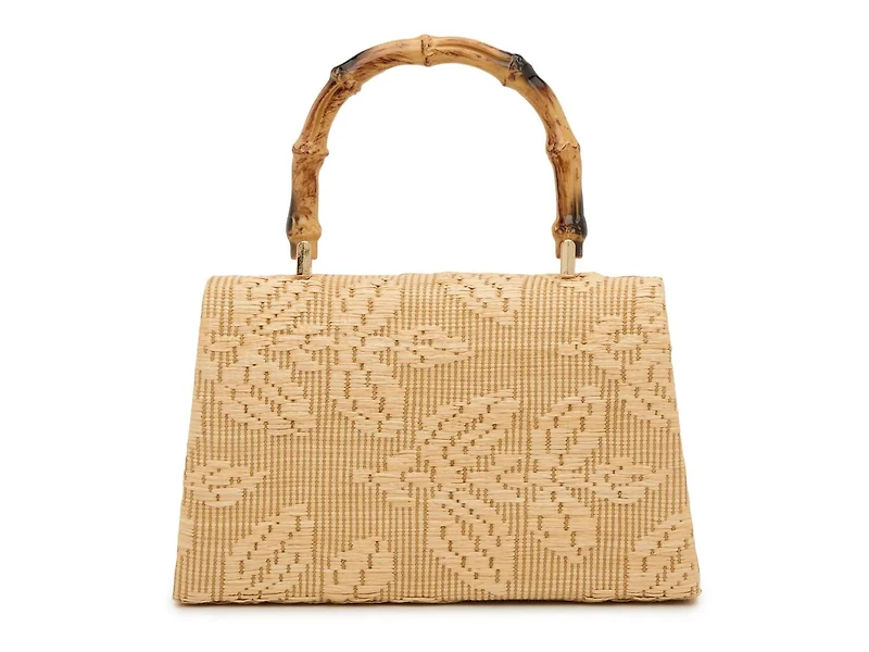Bamboo Handle Satchel