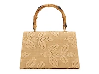 Bamboo Handle Satchel
