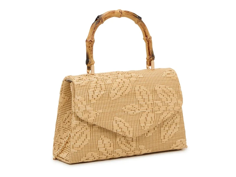 Bamboo Handle Satchel