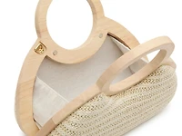 Wood Handle Clutch