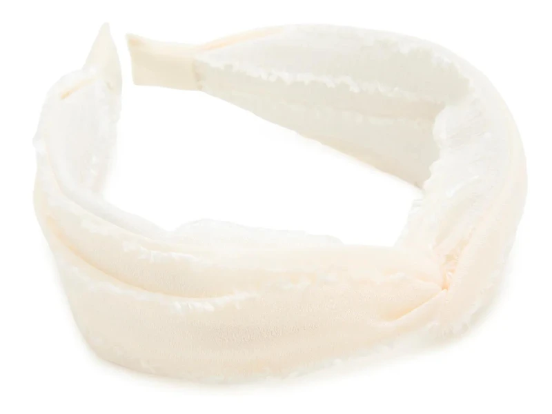 Top Knot Ruffle Headband